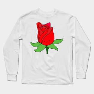 Cute Rose Long Sleeve T-Shirt